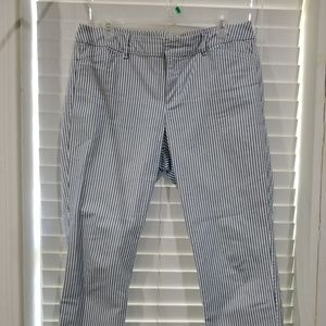 Old Navy Pinstripe Pixie Pants